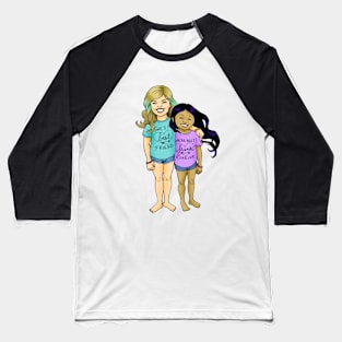 Gracie & Alba - Purple Baseball T-Shirt